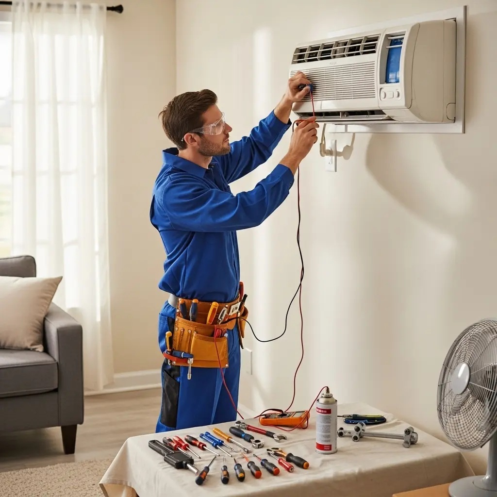 Kazan Vaillant Vaillant klima gaz dolumu ve bakım – Enerji verimliliği artırıldı. - Teknik servis örneği